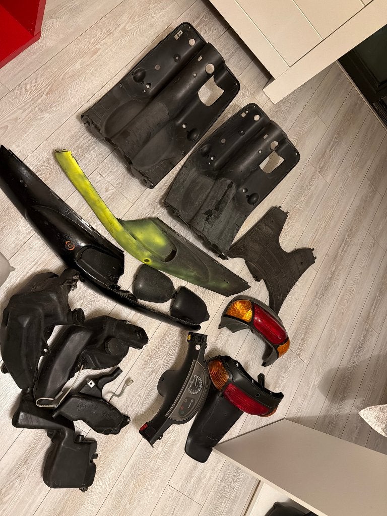 Zip type 3 onderdelen, Verzenden, Piaggio