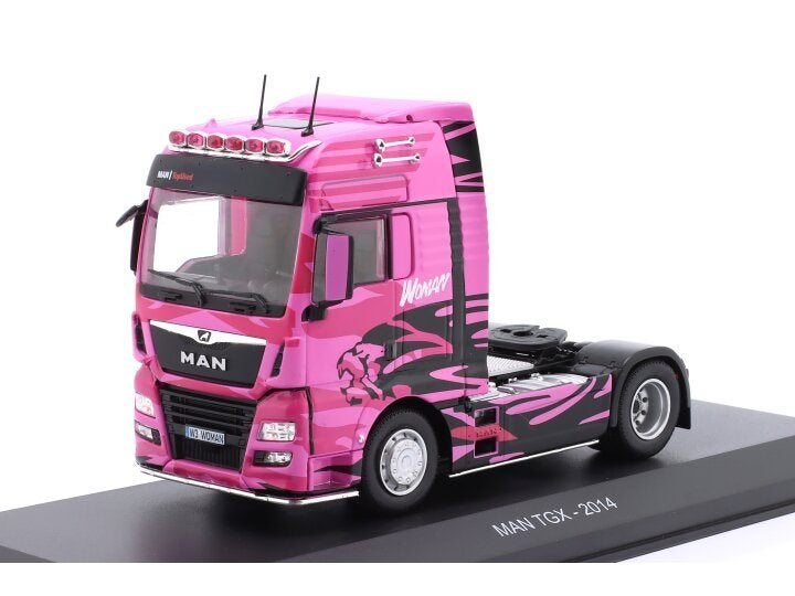 MAN TGX 2014 Woman Trucker pink - 1:43, Overige merken, Auto, Ophalen of Verzenden, Eiberstraat 9 te Dokkum