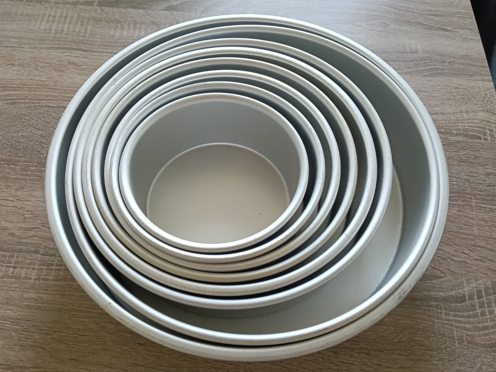 PME Taart Pannen Set 8-delig - Diverse Maten, Ophalen of Verzenden, Zo goed als nieuw