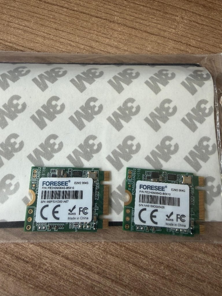 FORESEE 64GB Steam Deck Original SSD eMMC 2230, Computers en Software, Harde schijven, Intern, Console, FORSEE, SSD
