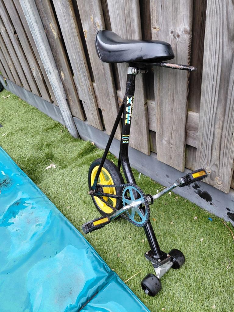Skatebike, Ophalen, Gebruikt