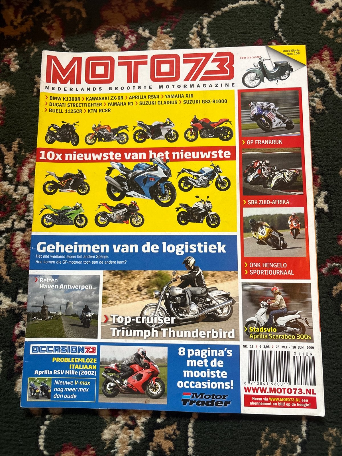 Moto 73 Magazine - Nederlands Grootste Motormagazine, Ophalen of Verzenden, Gelezen, Algemeen