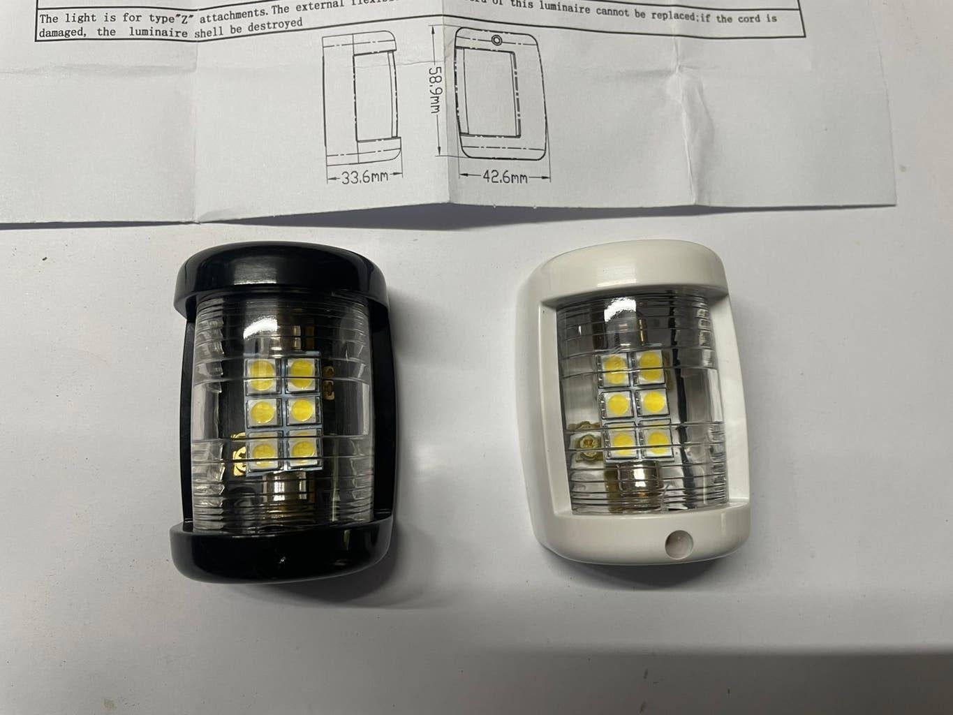 TOP en HEKLICHT, Ophalen of Verzenden, Nieuw, Elektra en Verlichting, Zeilboot of Motorboot