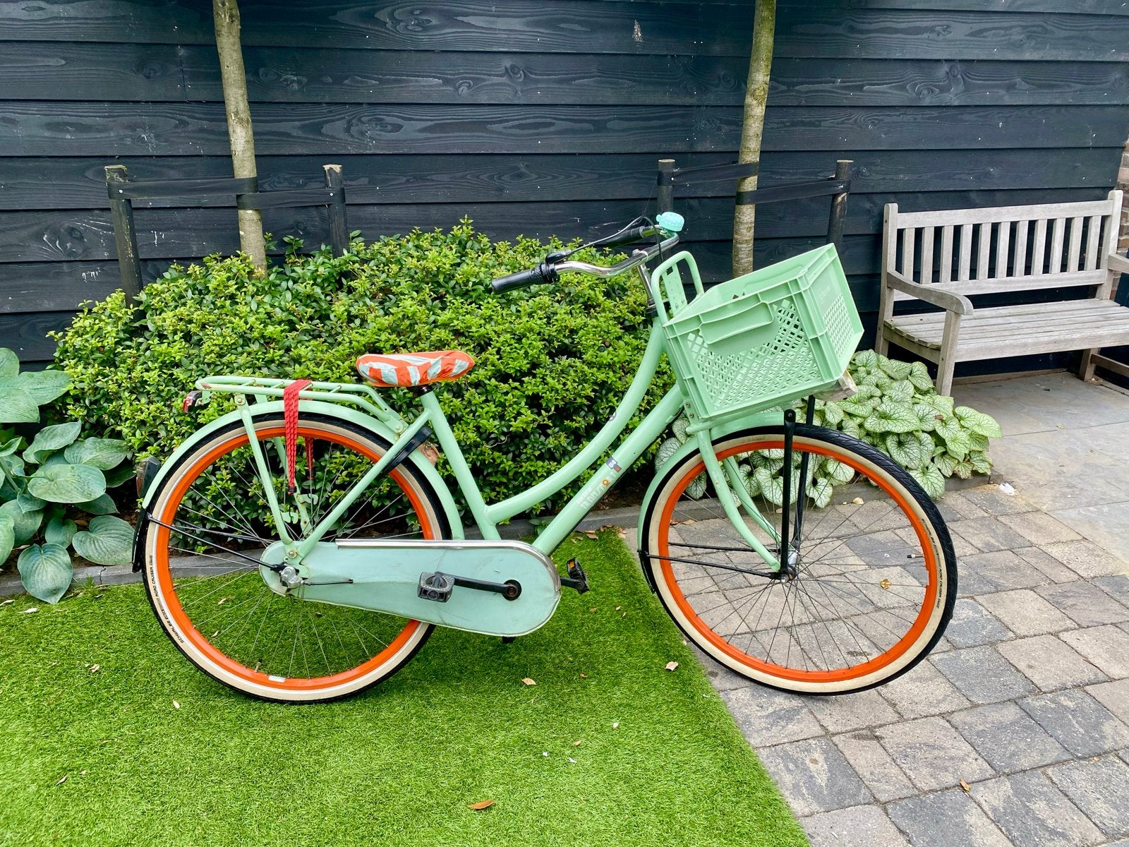 Cortina Transport U4 - Framemaat 50cm, Terugtraprem, Gebruikt, Versnellingen, 50 tot 53 cm