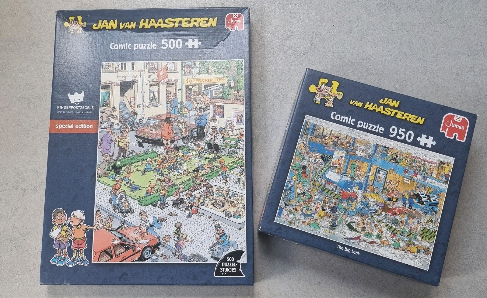 Van Haasteren puzzels, Ophalen, 500 t/m 1500 stukjes, Zo goed als nieuw, Legpuzzel