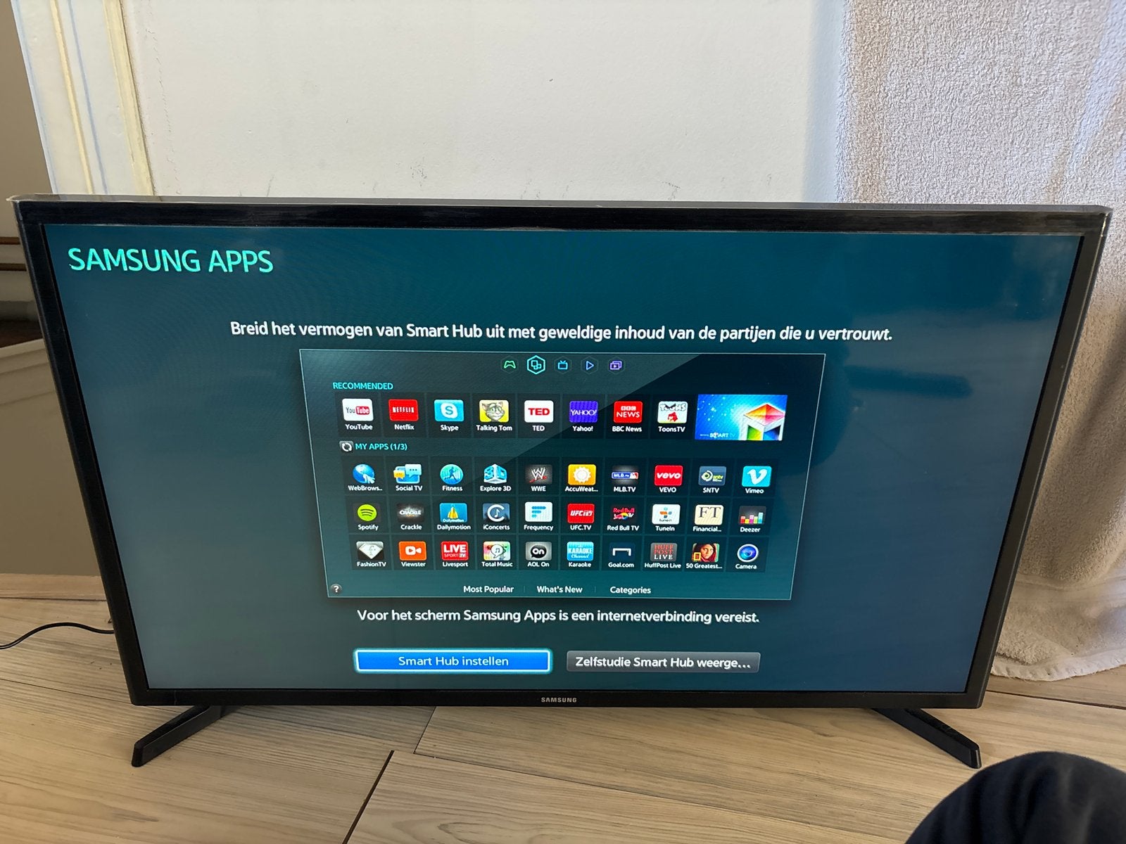 Samsung Smart TV 32”, Ophalen, LED, 80 tot 100 cm, Zo goed als nieuw