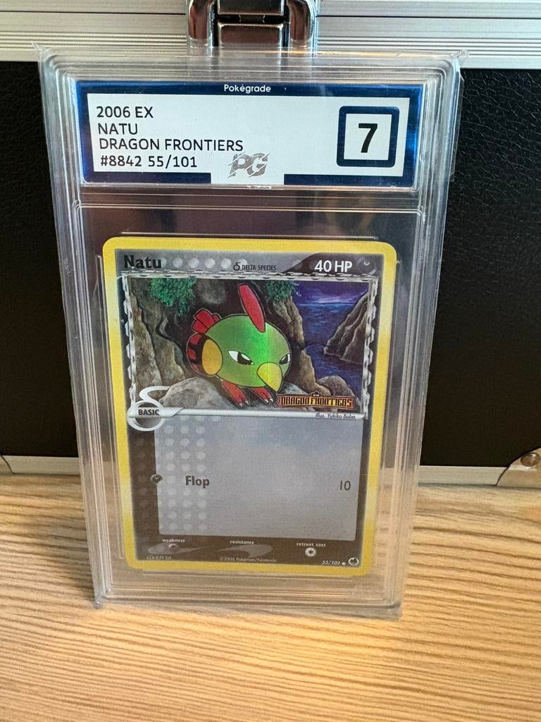 Natu stamped slab, Ophalen of Verzenden, Zo goed als nieuw, Meerdere kaarten, Foil