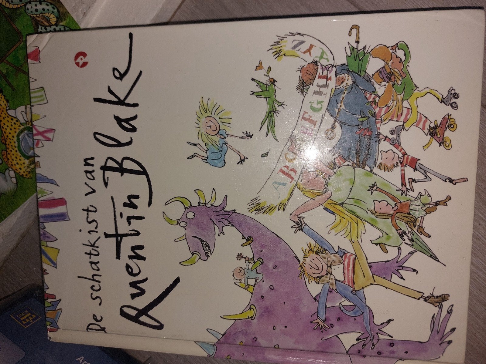 De schatkist van Quentin Blake - Gelezen kinderboek, Ophalen of Verzenden, Gelezen, Quentin Blake, Fictie algemeen