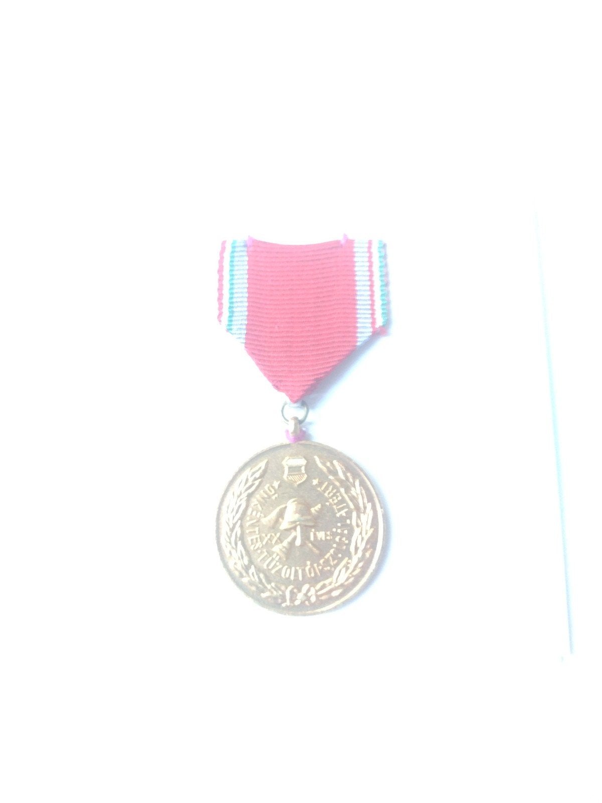 Brandweer Hongarije medaille vrijwilligers BW 20 jaar, Ophalen of Verzenden