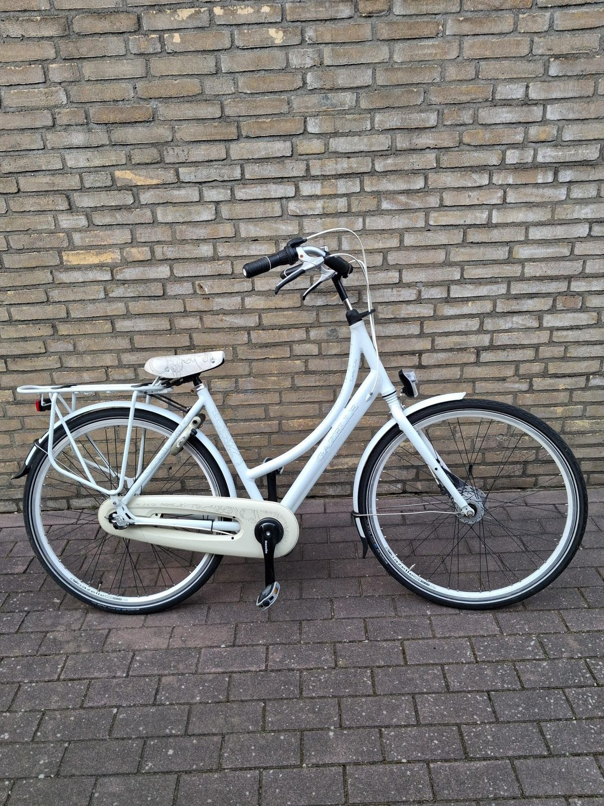 Gazelle Lady Liu damesfiets 28inch 53cm, Ophalen, 53 tot 56 cm, Versnellingen, Zo goed als nieuw