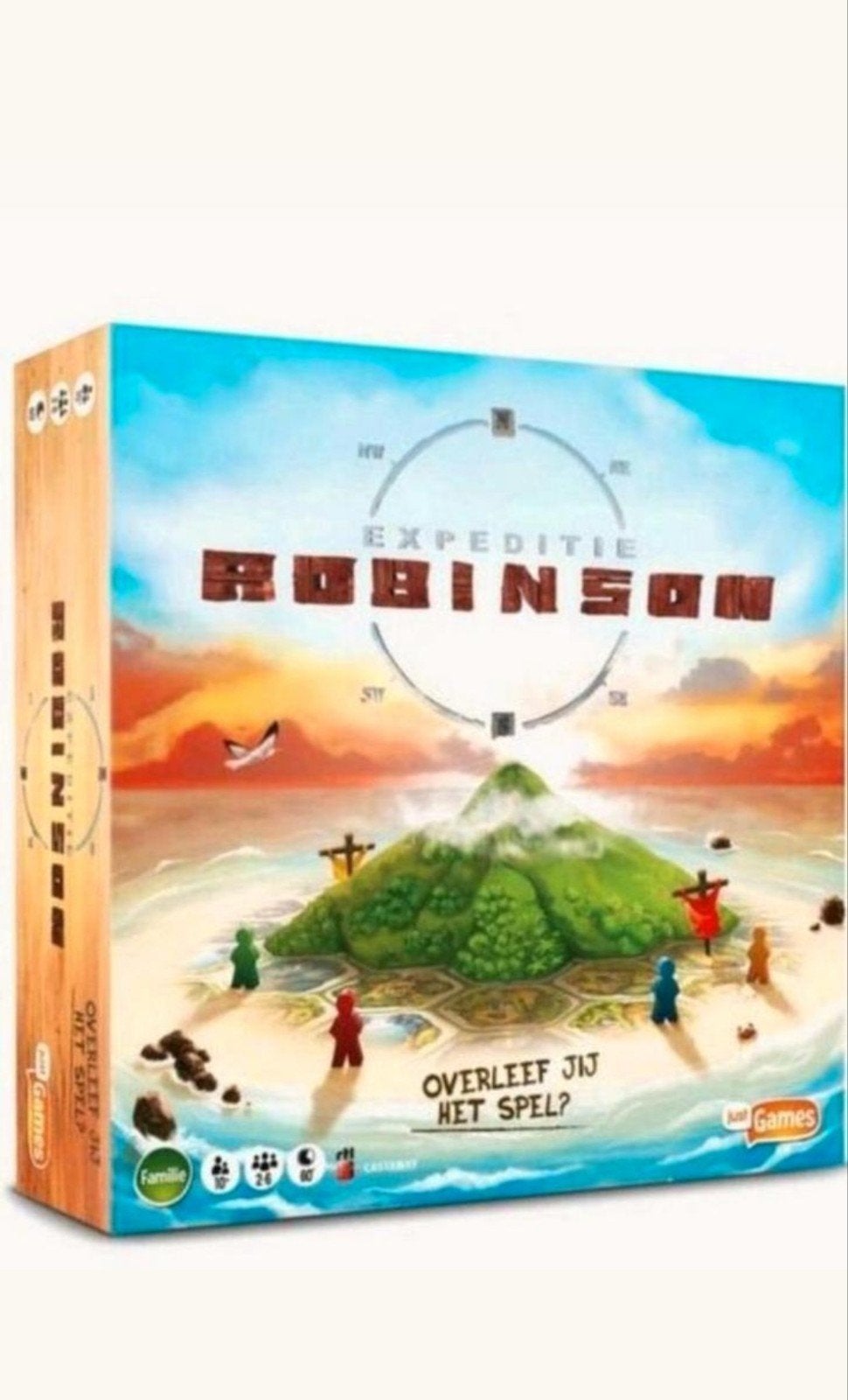expeditie Robinson bordspel, Hobby en Vrije tijd, Gezelschapsspellen | Bordspellen, Vijf spelers of meer, Ophalen of Verzenden