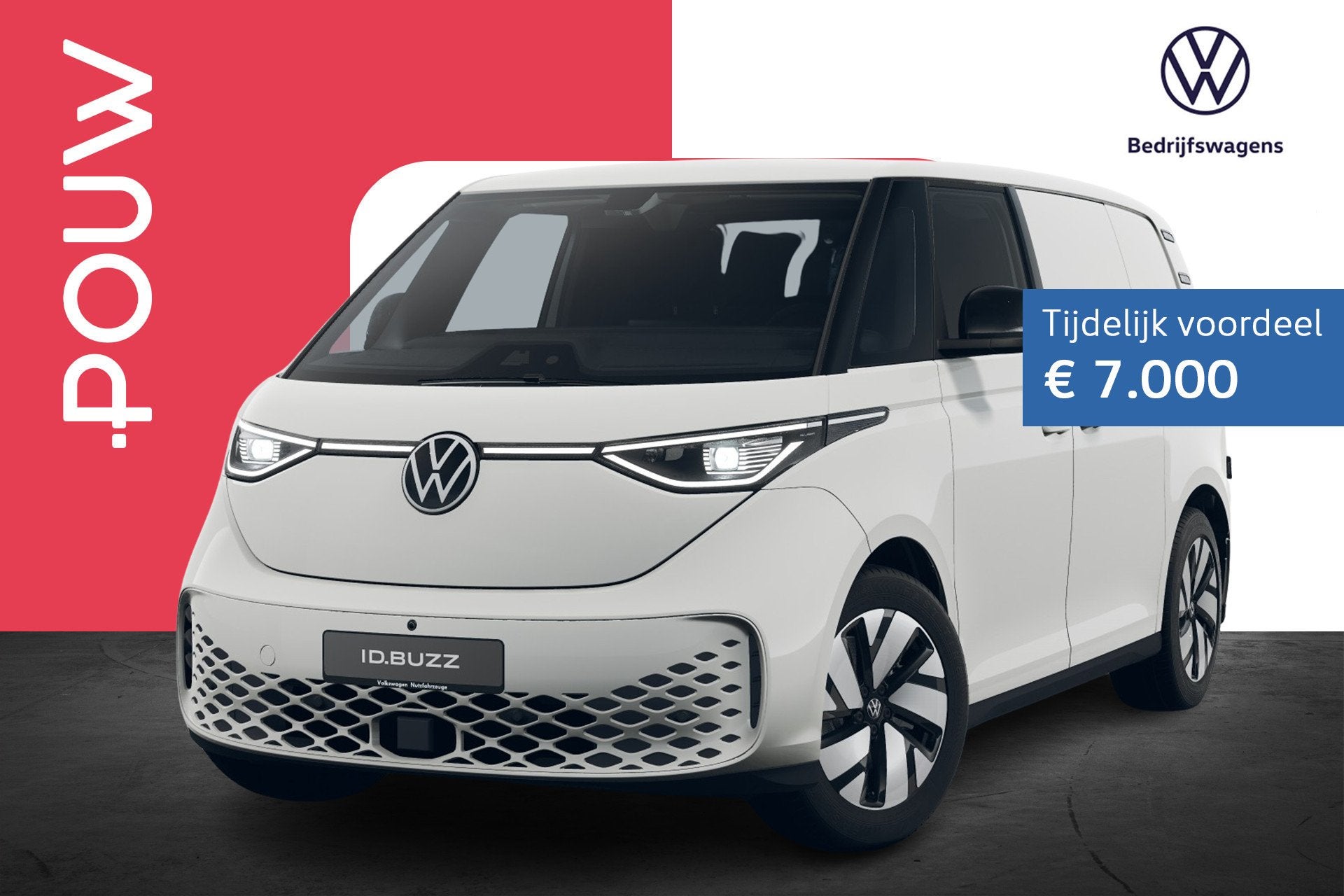 Volkswagen ID. Buzz Cargo 286pk Bulli Limited Edition 79 kWh