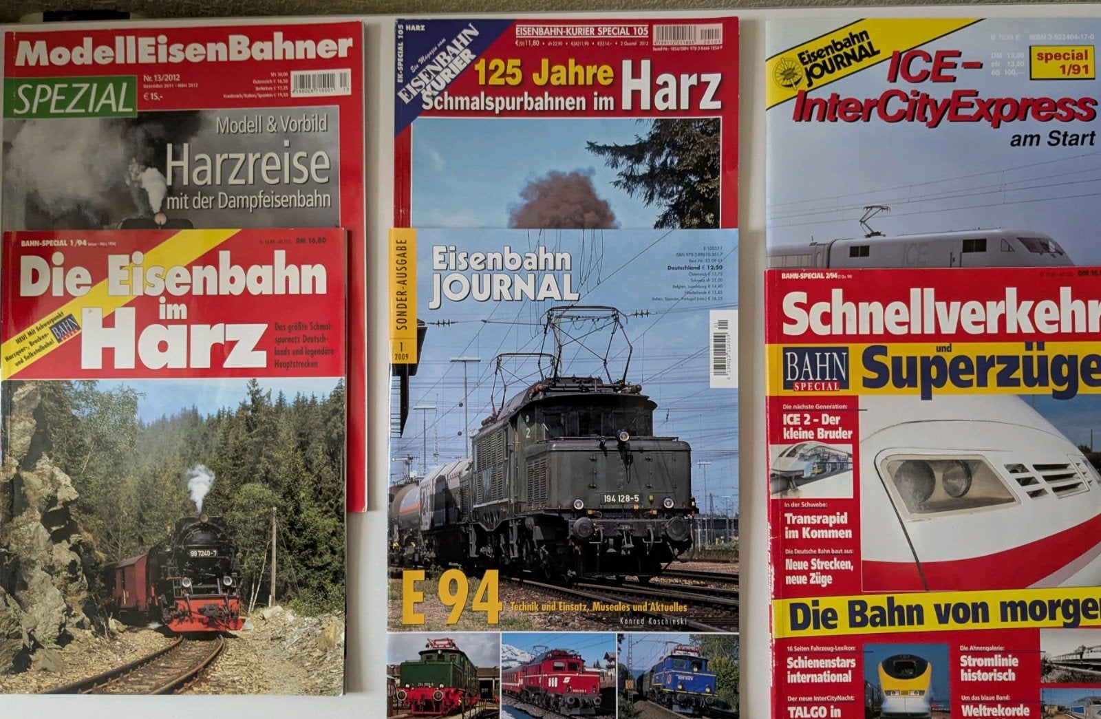 Eisenbahn Journal, speciale edities, Ophalen of Verzenden, Gebruikt, Trein, Boek of Tijdschrift