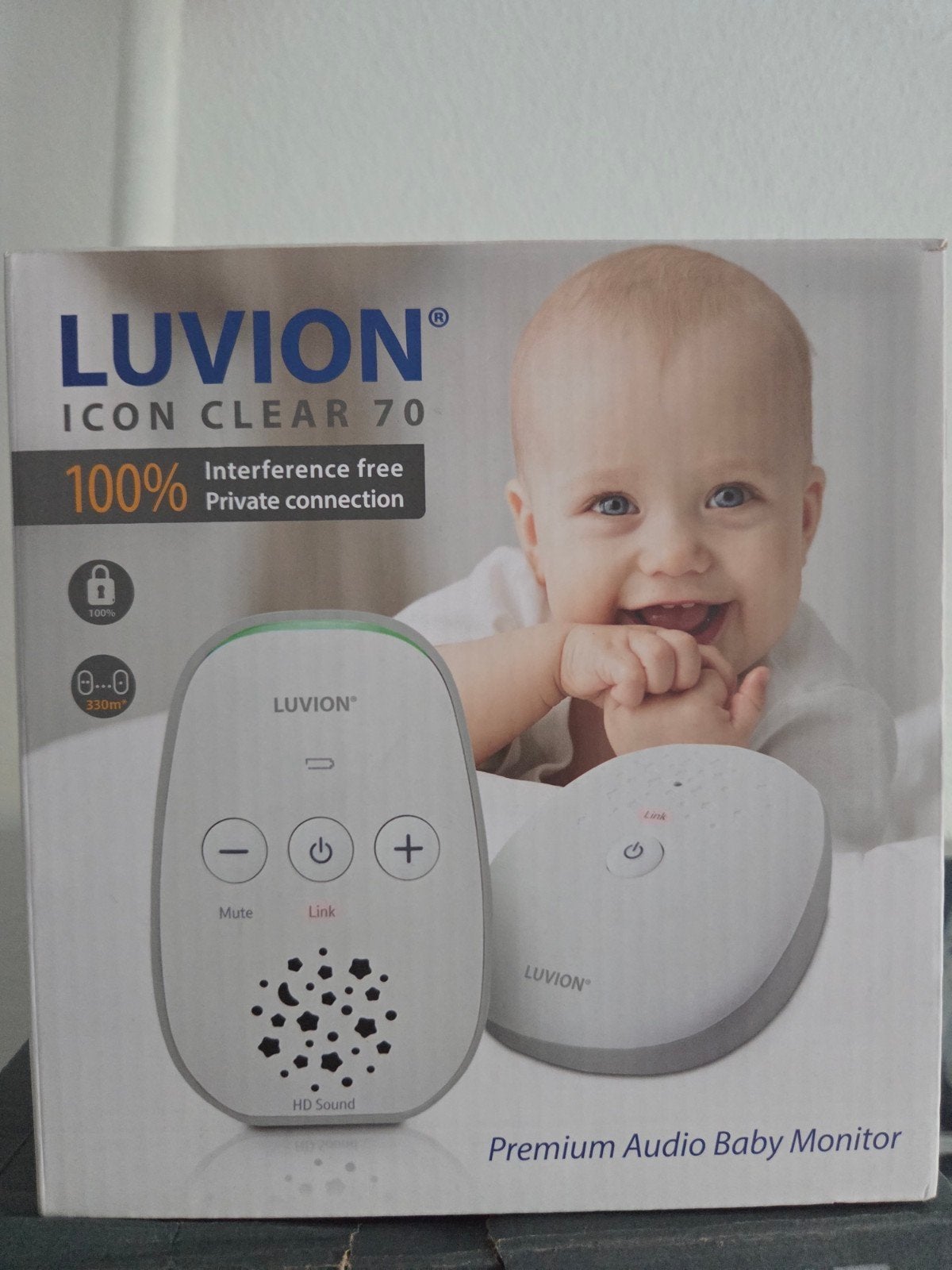 babyphone luvion, Ophalen of Verzenden, 100 tot 250 meter