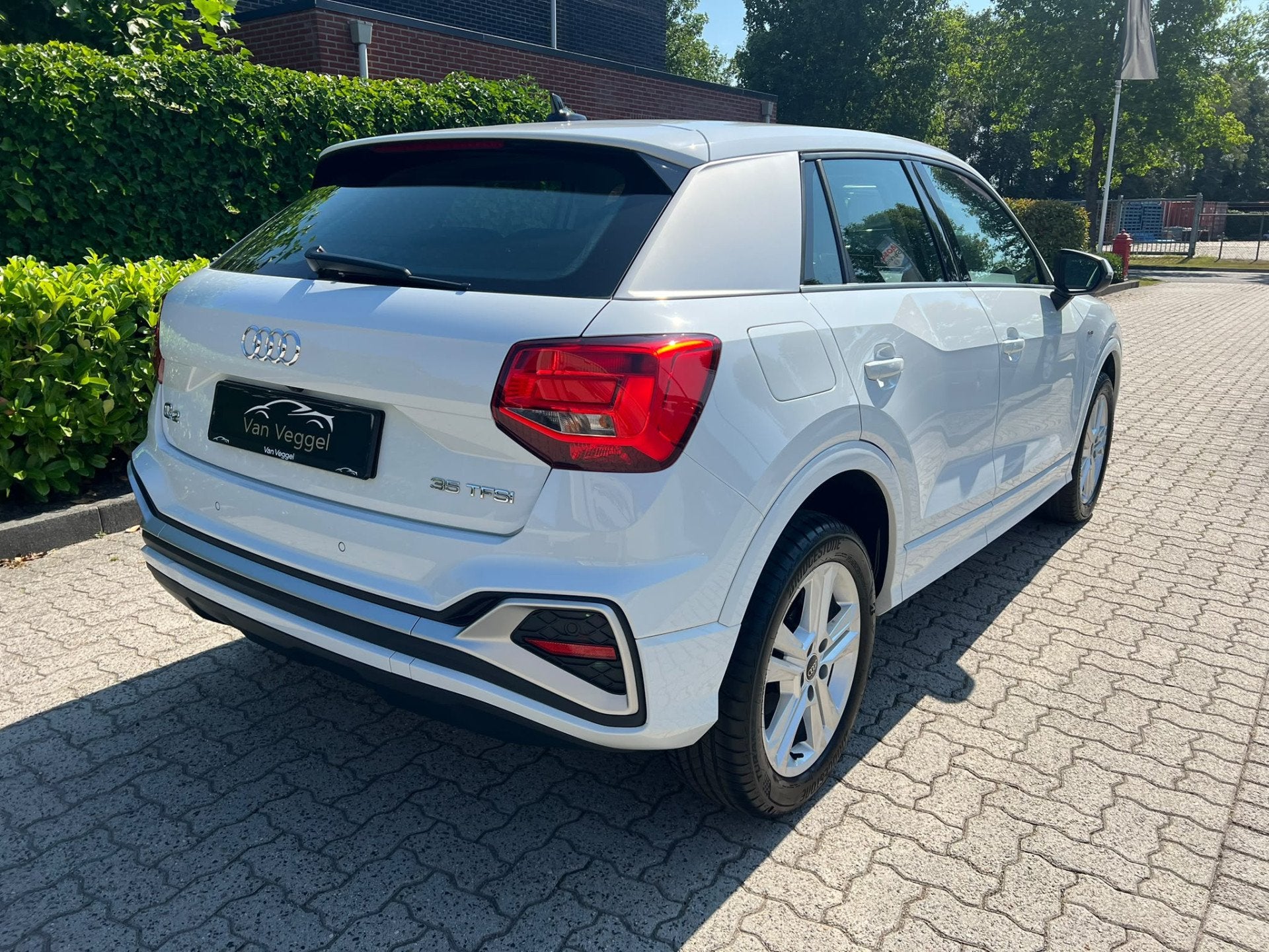 Audi Q2 35 TFSI Pro Line camera, cruise, pdc, airco, stoelve, Stof, 4 cilinders, 150 pk, Wit