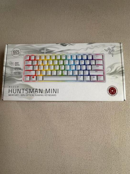 Razer Huntsman Mini Gaming Toetsenbord (Red Switch) - nieuw, Gaming toetsenbord, Ophalen of Verzenden, Zo goed als nieuw, Qwerty