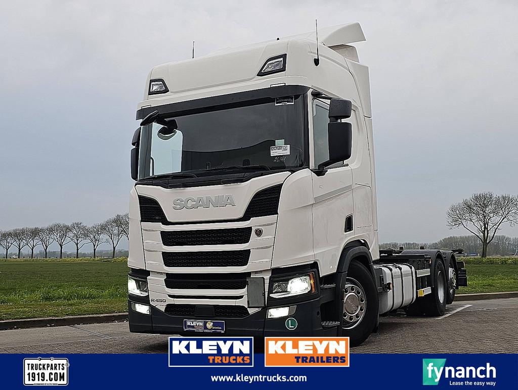 SCANIA R450 6x2*4 retarder led, Automaat, Euro 6, Scania, Wit