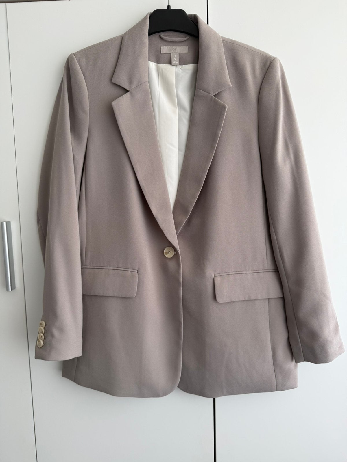 Dames h&m blazer jasje M 38 colbert, Verzenden, Zo goed als nieuw, Maat 38/40 (M)