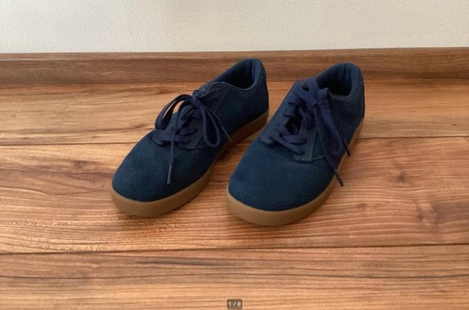 Suède schoenen Huf, Ophalen of Verzenden, Zo goed als nieuw, Blauw
