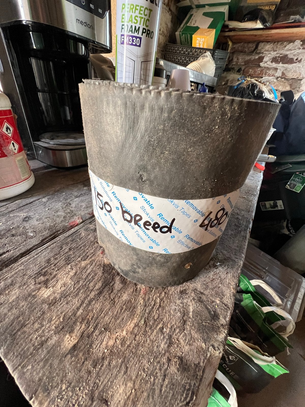 Loodvervanger - Dakafdichting, Doe-het-zelf en Verbouw, Overige materialen, Gebruikt, Zwart, Overige typen