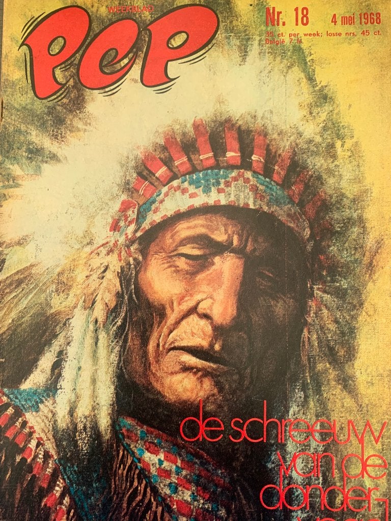 Weekblad PEP  NR. 18 -  4 mei 1968, Boeken, Eén stripboek, Ophalen of Verzenden, Gelezen