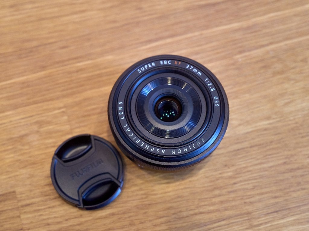 Fujifilm XF 27mm 1:2.8 aspherical pancake, Fujifilm, Ophalen of Verzenden, Standaardlens, Fujifilm X-mount