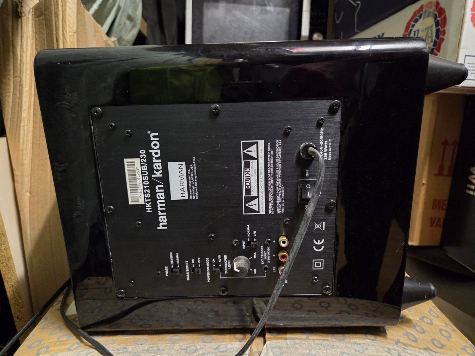 harman kardon subwoofer, Ophalen, Minder dan 50 watt