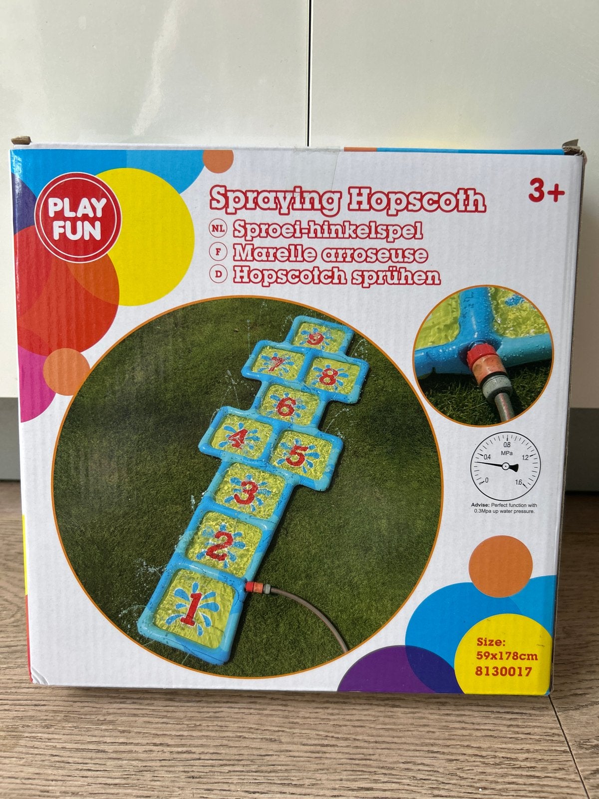 PLAY FUN Sproei-hinkelspel - Spetterend waterplezier!, Ophalen, Nieuw