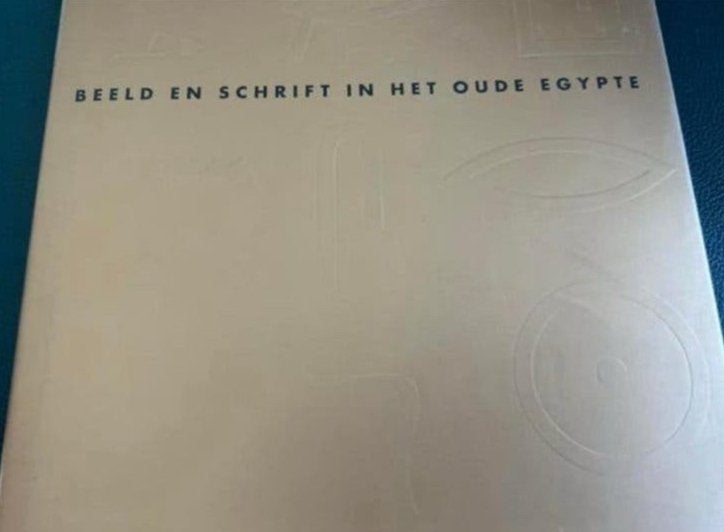Beeld en schrift in het Oude Egypte - David Sandison, Ophalen of Verzenden, Gelezen