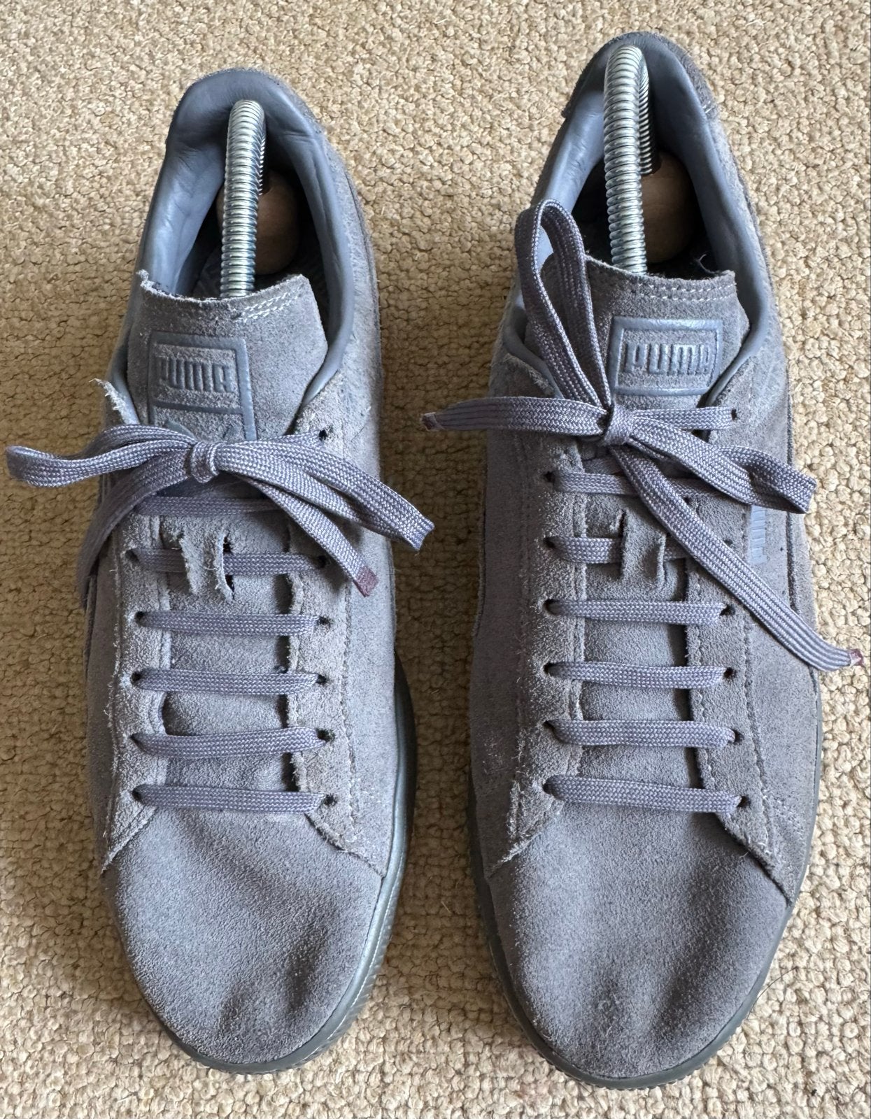 Puma Suede Sneakers Maat 42 Grijs, Kleding | Heren, Schoenen, Overige kleuren, Ophalen of Verzenden, Sneakers of Gympen, Gedragen