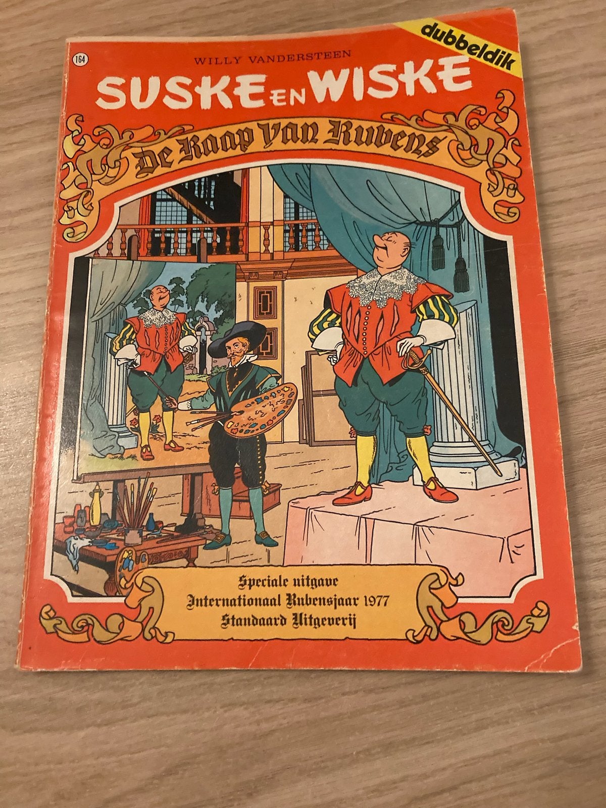 Suske en Wiske  De kaap van Rubens ( Rubens jaar 1977), Ophalen of Verzenden, Gelezen