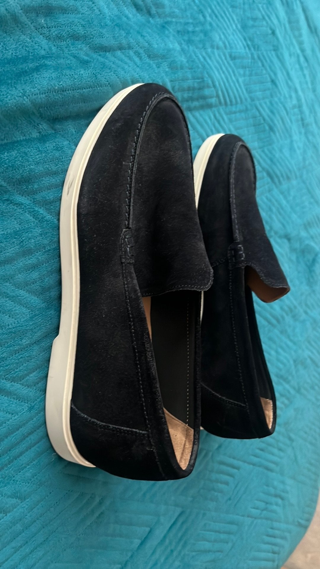 Heren  zwart suède schoenen maat 45, Ophalen of Verzenden, Zo goed als nieuw, Zwart
