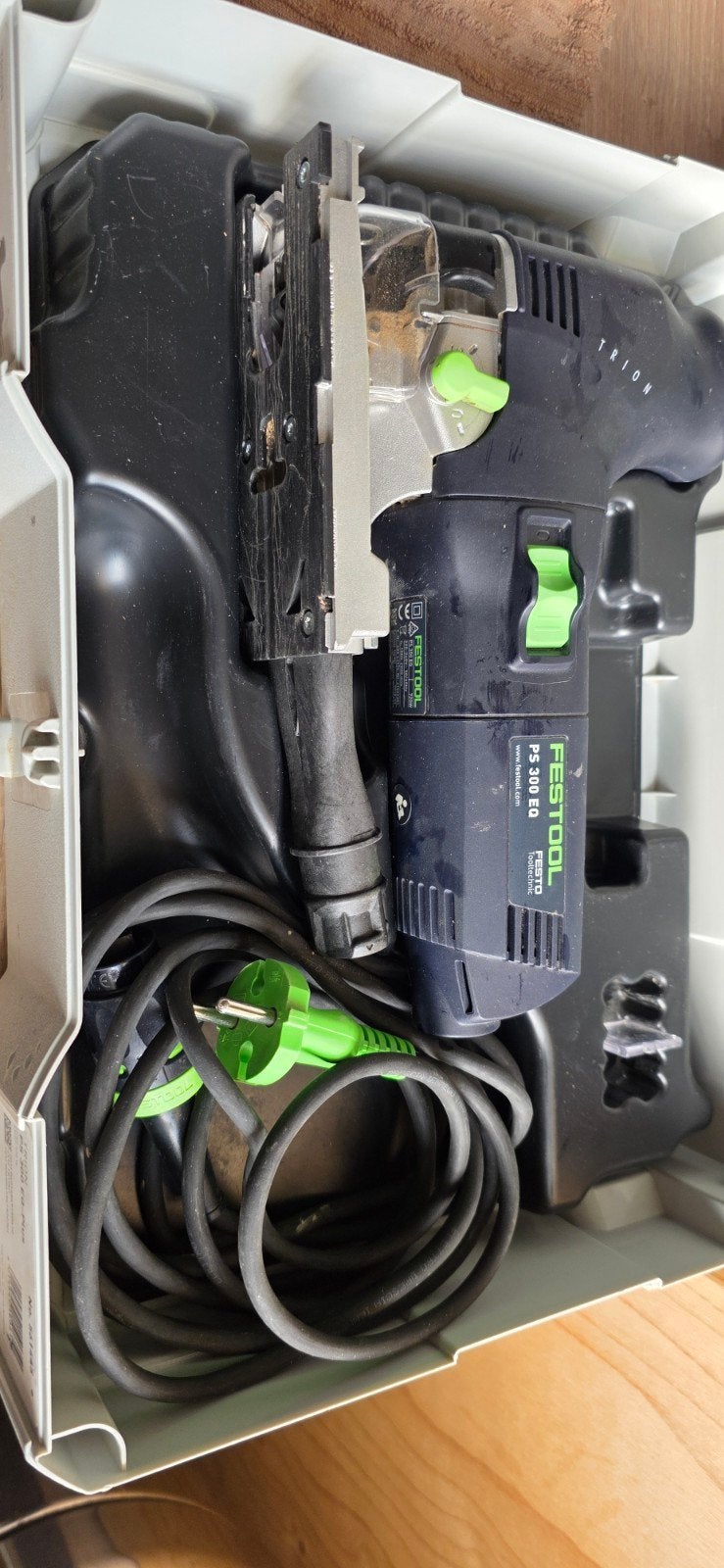 Festool Decoupeerzaag PS 300 EQ-Plus Trion in Systainer, Ophalen, Gebruikt, Decoupeerzaag, 600 tot 1200 watt