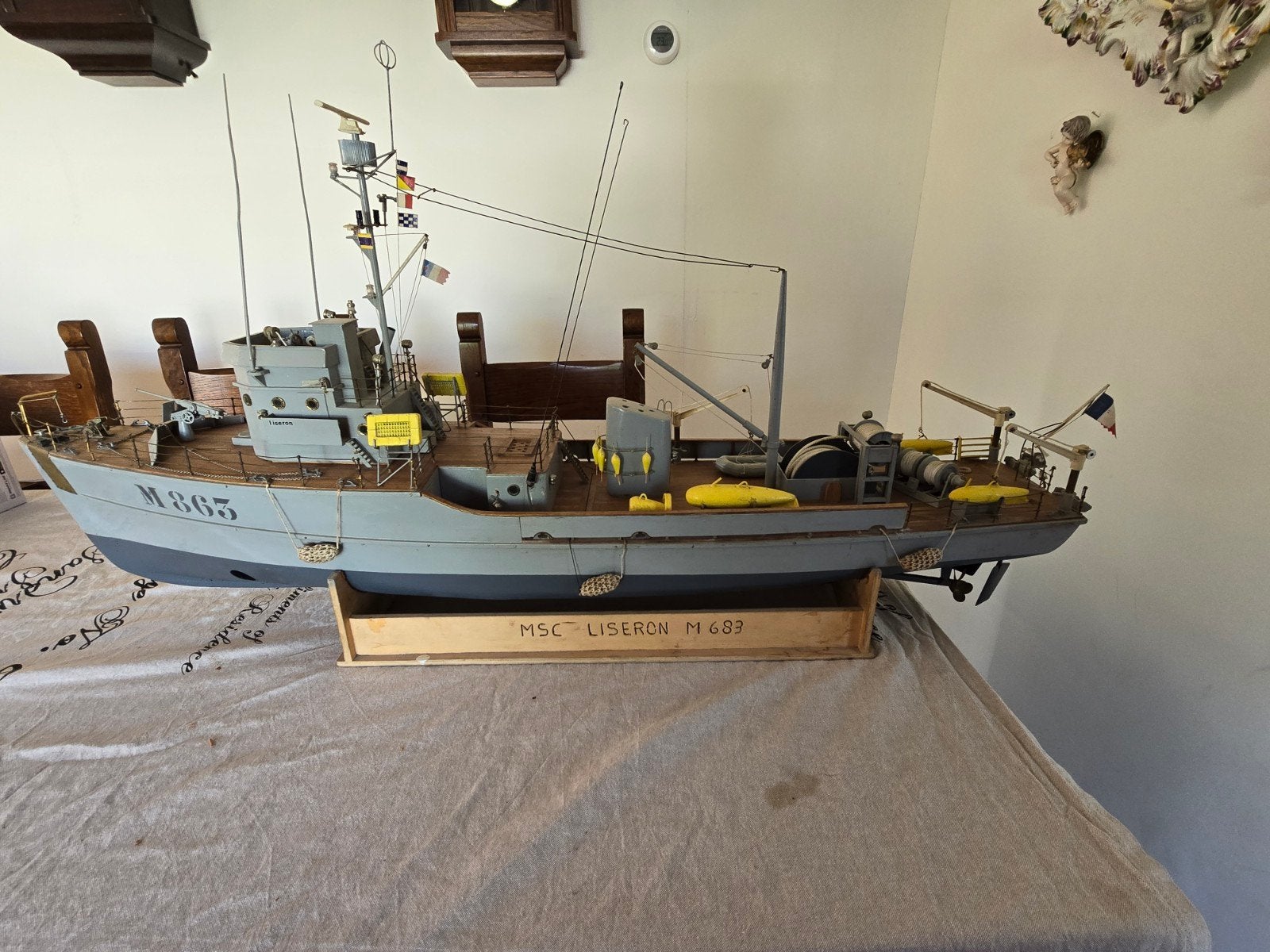 MSC LISERON M863, Ophalen, Gebruikt