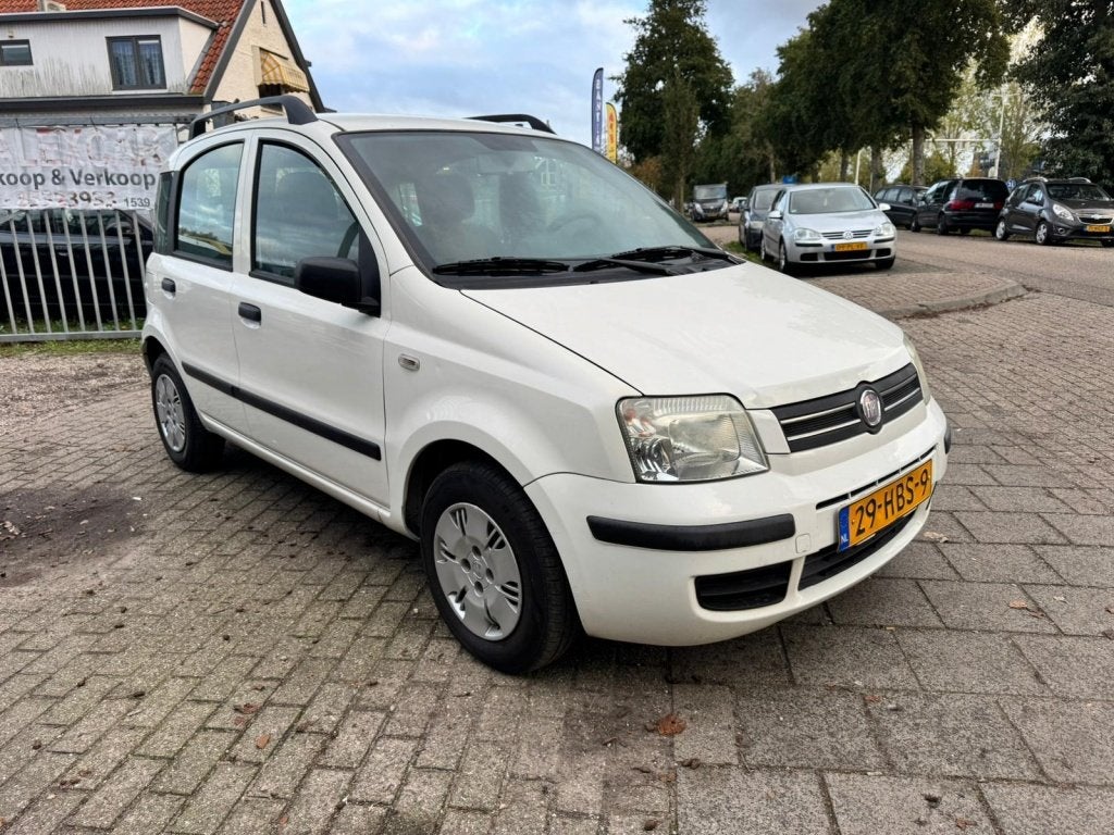 Fiat Panda 1.2 Edizione Cool (bj 2008), Voorwielaandrijving, Gebruikt, 1242 cc, Wit