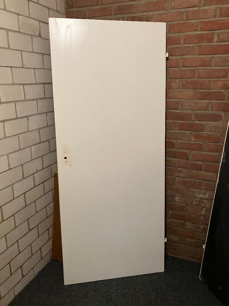 Opdekdeuren, Doe-het-zelf en Verbouw, Deuren en Horren, Ophalen, Gebruikt, 80 tot 100 cm, Binnendeur