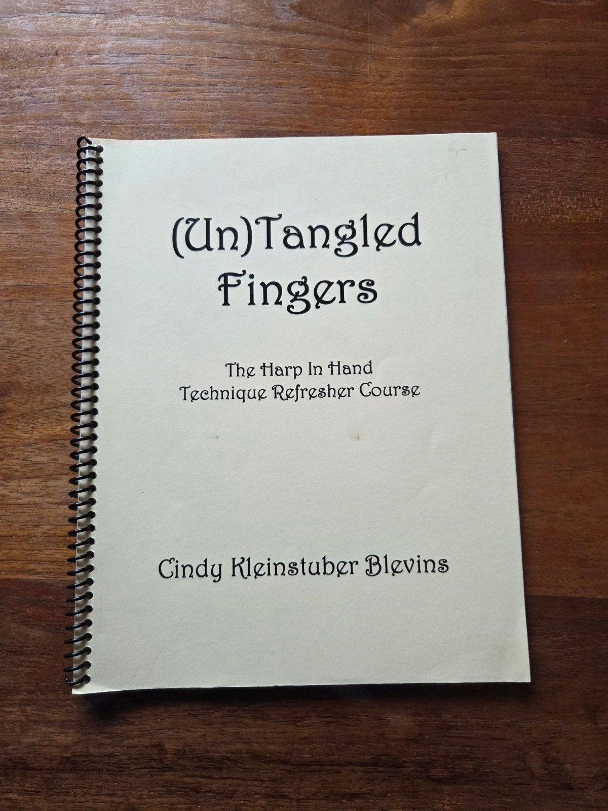(Un)Tangled Fingers - Harp Techniek Opfriscursus, Ophalen of Verzenden, Gebruikt