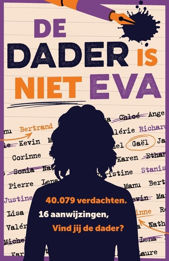 De Dader is Niet Eva, Ophalen of Verzenden, Zo goed als nieuw, Marieke