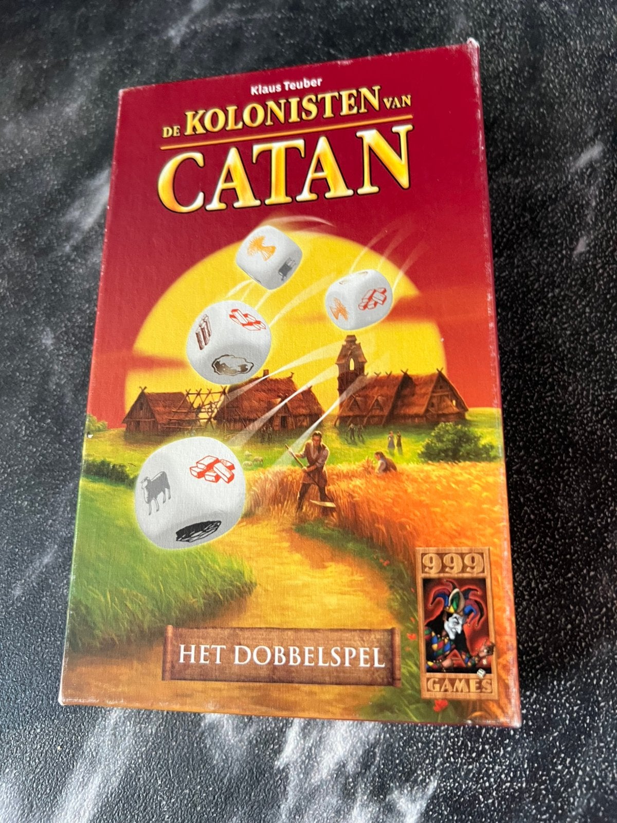 Dobbelspel Catan 999 games Kolonisten van Catan, Ophalen of Verzenden, Zo goed als nieuw