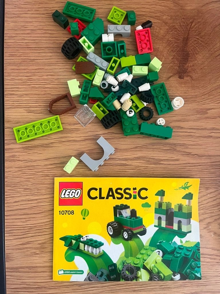 Lego Classic tractor krokodil kasteeltje, Overige thema's, Lego, Compleet, Ophalen of Verzenden