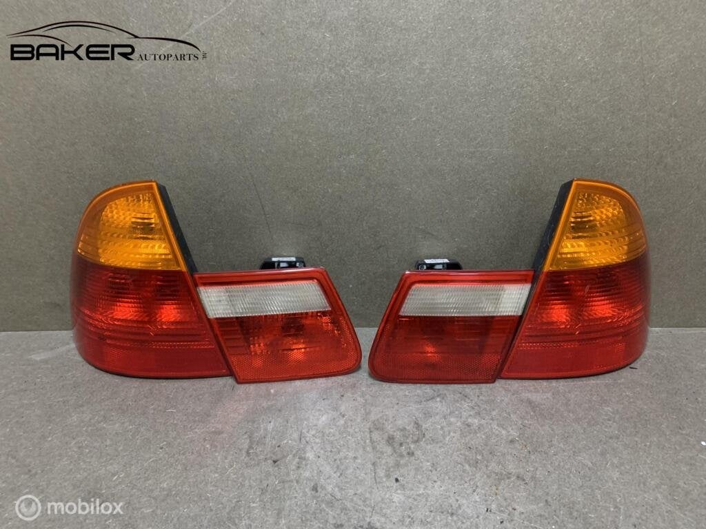 Achterlicht BMW 3-serie Touring E46 SET ('99-'05), Gebruikt, Ophalen of Verzenden, BMW, BMW