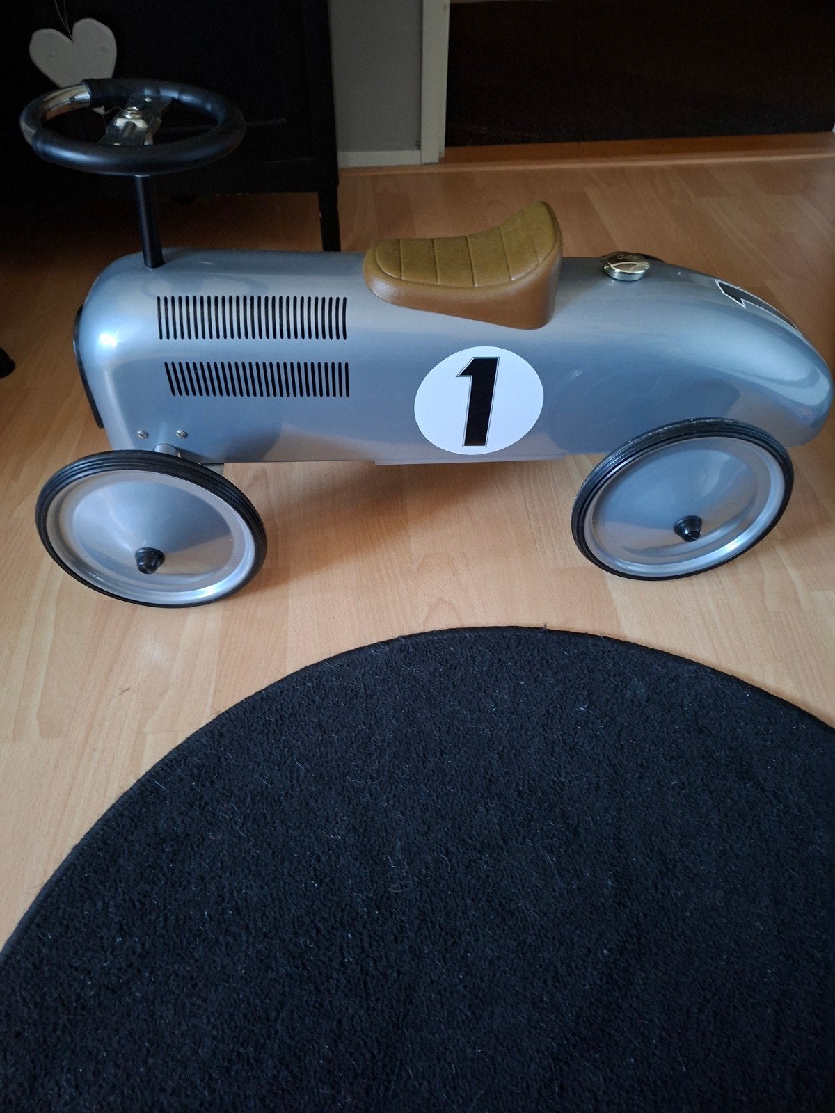Loopauto metaal, Kinderen en Baby's, Speelgoed | Buiten | Voertuigen en Loopfietsen, Ophalen