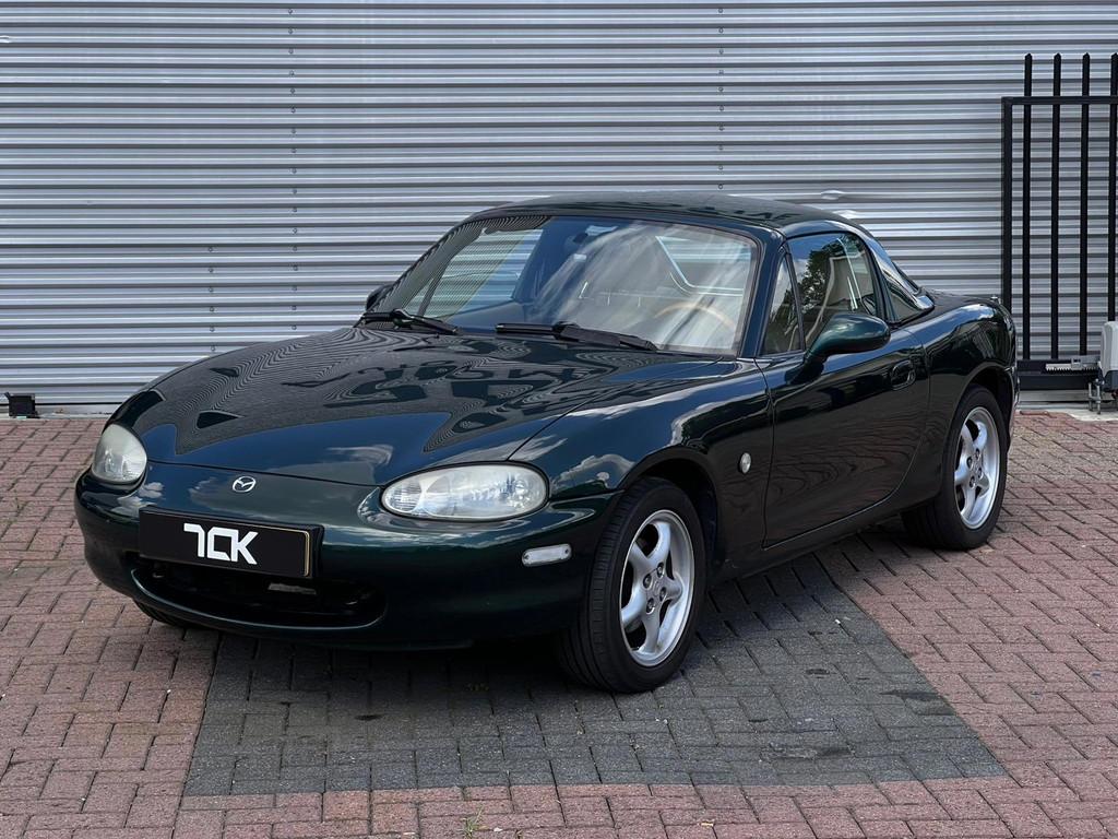 Mazda MX-5 1.6i | APK 11-02 | Hardtop, Auto's, Mazda, Euro 2, Achterwielaandrijving, Beige, 4 cilinders