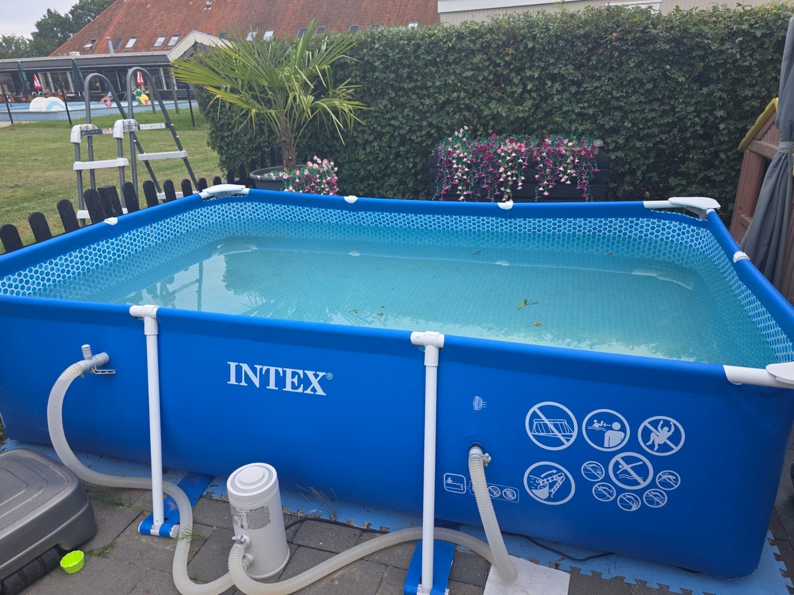 Intex zwembad 2x3, Ophalen, Rechthoekig, Opzetzwembad, Minder dan 80 cm