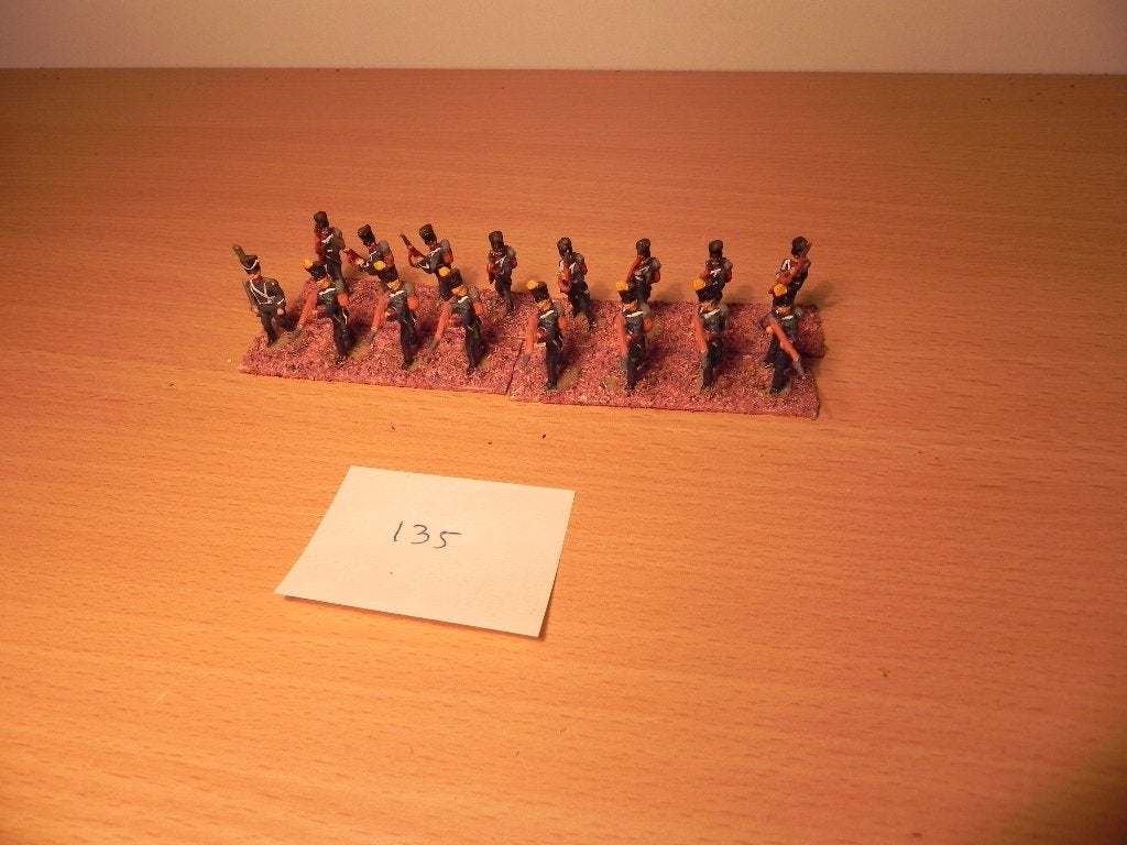 Slag bij Waterloo, infanterie Frankrijk (135), Ophalen of Verzenden, Nieuw, 1:35 tot 1:50, Figuur of Figuren
