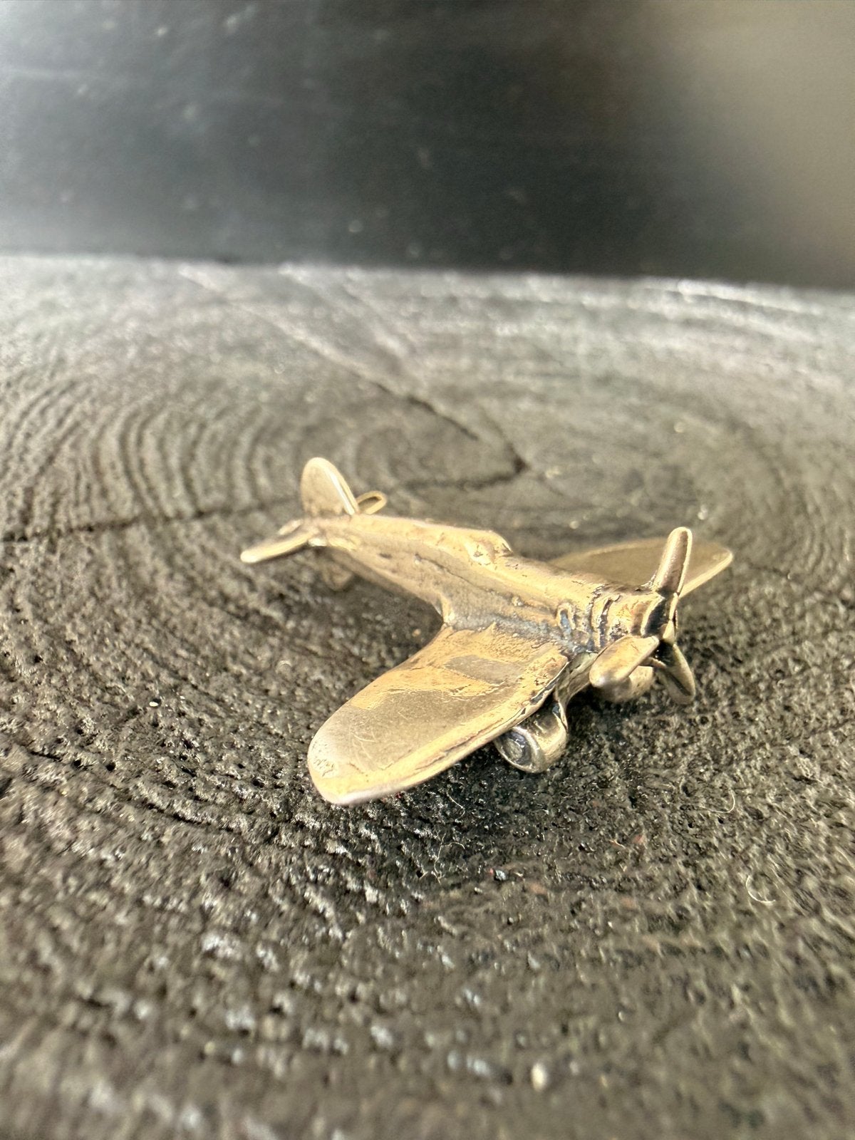 Vintage Zilveren Vliegtuig Miniatuur - 800 Zilver, Verzenden, Zilver