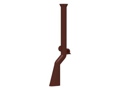 Lego Brown Minifigure, Weapon Gun, Flintlock Musket, Ophalen of Verzenden, Gebruikt, Losse stenen, Lego