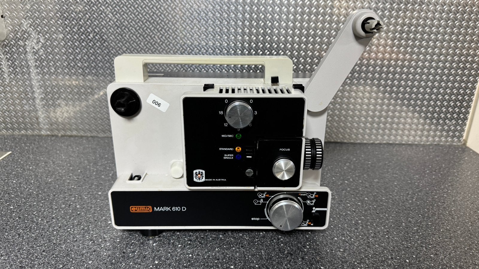 Eumig Mark 610D, Verzamelen, Ophalen, 1960 tot 1980, Projector