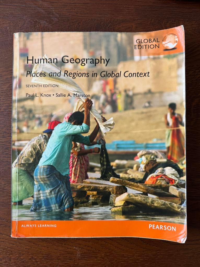 Human geography - places and regions in global context, Ophalen of Verzenden, Beta, Zo goed als nieuw, WO