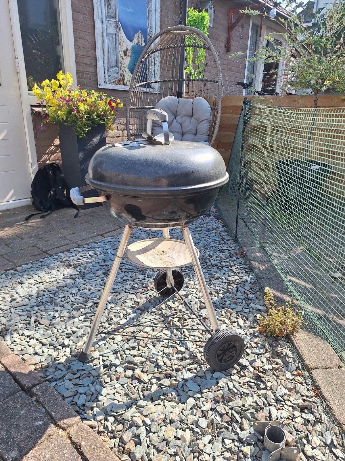 Weber kogel barbecue, Tuin en Terras, Houtskoolbarbecues, Ophalen, Gebruikt, WEBER BBQ